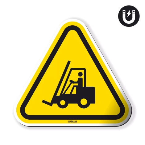 Magnet: Warning! Forklifts