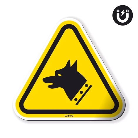 Magnet: Warning! Aggressive Dog