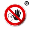 Magnet: Unauthorized Access Prohibited, Prohibition Symbol