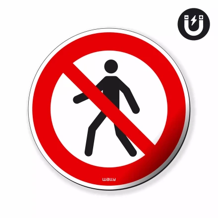 Magnet: No Passage, Prohibition Symbol