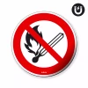 Magnet: No Open Flames, Prohibition Symbol