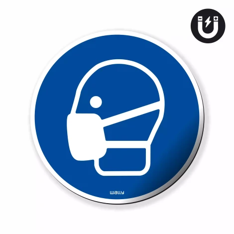 Magnet: Wear Mask, Mandatory Symbol