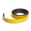 Yellow magnetic belt - Graphic design with two yellow rectangular stripes on a white background.
