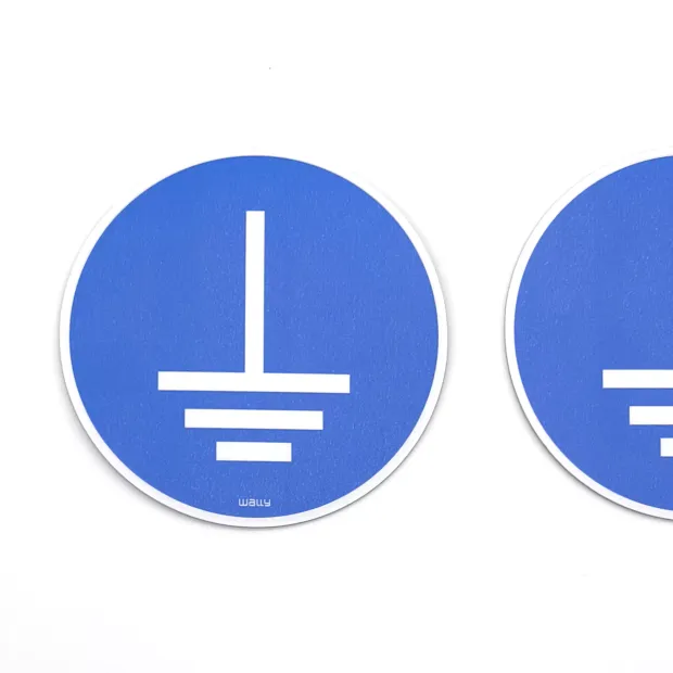Magnet: Use Marked Crossing Only, Mandatory Symbol