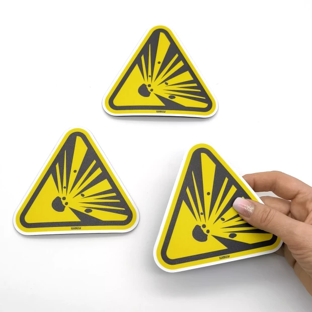 Magnet: Warning! Explosion Hazard