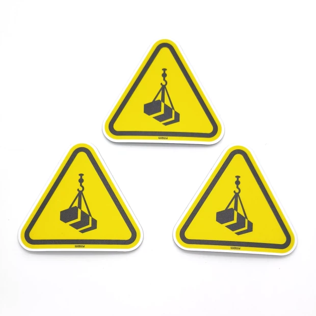 Magnet: Warning! Crane in Operation