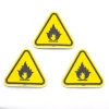 Magnet: Warning! Flammable Substances