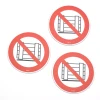 Magnet: Do Not Block, Prohibition Symbol
