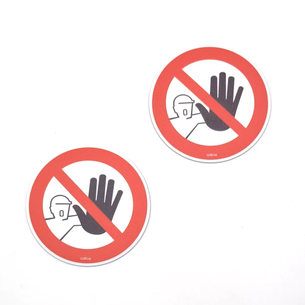 Magnet: Unauthorized Access Prohibited, Prohibition Symbol
