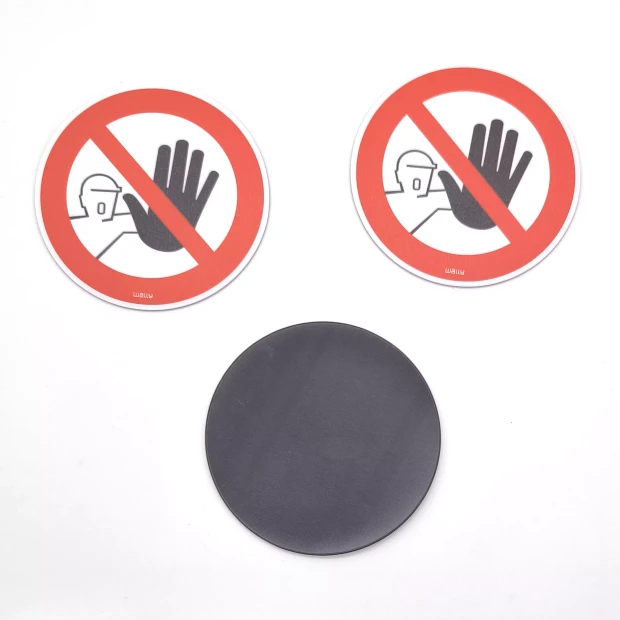 Magnet: Unauthorized Access Prohibited, Prohibition Symbol