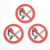 Magnet: No Open Flames, Prohibition Symbol