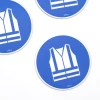 Magnet: Wear High-Visibility Vest, Mandatory Symbol