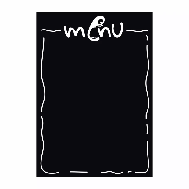 Restaurant & Bar Chalkboard Menu Board – Chalk Writing 106