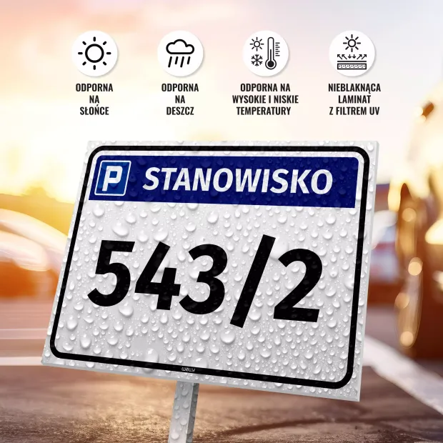 Sign – Parking Space Symbol