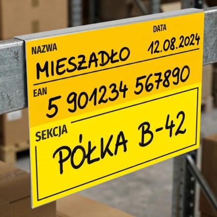 A4 magazine hanger with dry-erase print 008