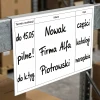 Dry-Erase Warehouse Tag A4 for Pallet Extensions 002