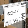 Dry-Erase Pallet Extension Tag A4 for Warehouse 006