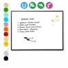 Magnetic Dry-Erase Whiteboard  200X120 cm in Aluminum Frame
