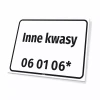 Information Sign Waste Name & Code