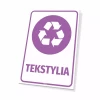 Bin Sign Textile Waste