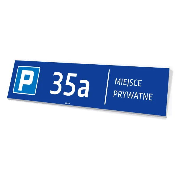 Parking Sign: Company Name