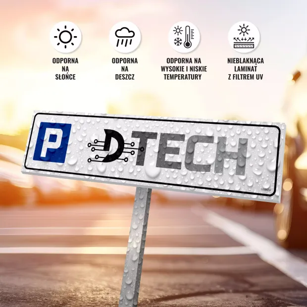 Custom Parking Sign with Company Logo – Institution / Facility Branding