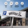 Custom Parking Sign with Company Logo – Institution / Facility Branding