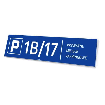 Parking Sign: Company Name