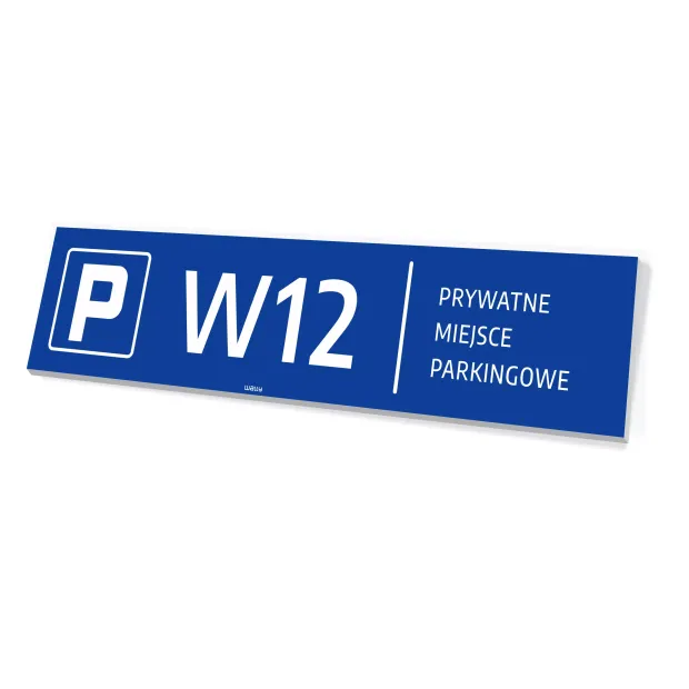 Parking Sign: Company Name
