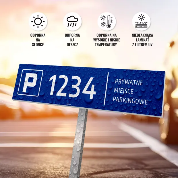 Parking Sign: Company Name