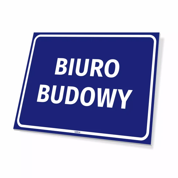 Door Sign – Construction Site Office