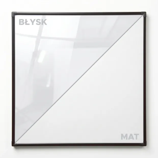 Magnetic Dry-Erase Whiteboard 100x60 cm  in Aluminum Frame