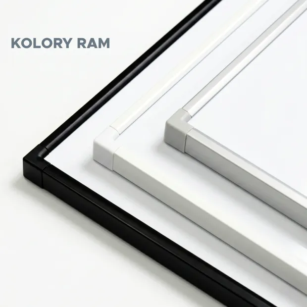 Magnetic Dry-Erase Whiteboard 240x120cm in Aluminum Frame