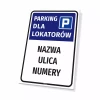 Parking Sign: Tenants’ Parking with Cooperative / Housing Community Name & Streets