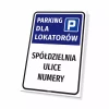 Parking Sign: Tenants’ Parking with Cooperative / Housing Community Name & Streets