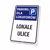 Parking Sign: Tenants’ Parking with Cooperative / Housing Community Name & Streets