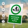 Sign: Clean up after your pet
