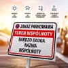 Sign: No Parking, Housing Community Area with Name & Designation