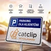 Parking Sign: Customer Parking with Your Logo