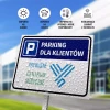 Parking Sign: Customer Parking with Your Logo
