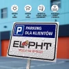Parking Sign: Customer Parking with Your Logo