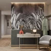 Wall Mural Illustration of Dense Tropical Foliage