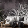 Wall Mural Illustration of Dense Tropical Foliage