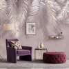 Wall Mural Date Palm Leaves Illustration