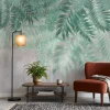 Wall Mural, Tropical Green Leaves