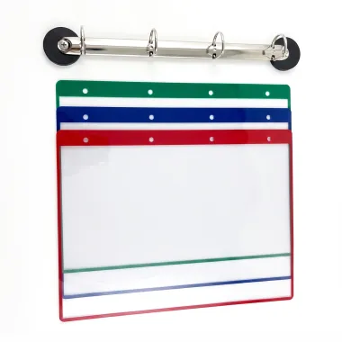 Display magnetyczny A4 poziomy - folder na dokumenty