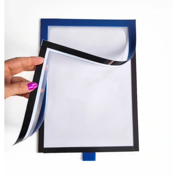 4 Self-Adhesive Magnetic Document Frame for Direct Writing with Pen Holder