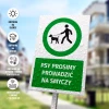 Sign: Please Keep Dogs on a Leash
