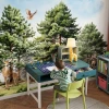Wallpaper for Children’s Room: Forest Animals