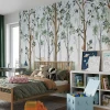 Wallpaper: Deer, fawns and other forest animals